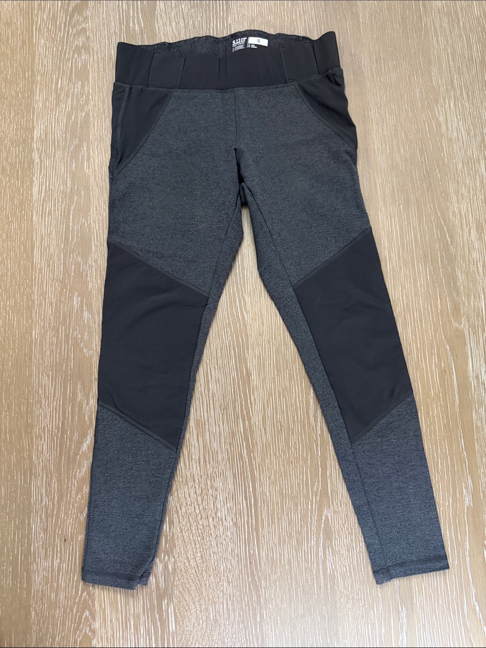 5.11 tactical Charcoal Gray & Black Women's Active Leggings